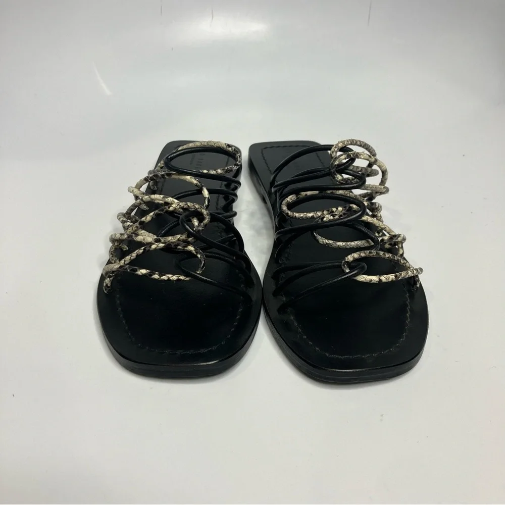 Ted Baker‎ Teppo slide sandals snake skin size 39
